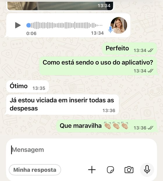 Depoimento de cliente do CLARE